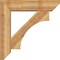 Ekena Millwork Westlake Slat Rough Sawn Bracket w/ Offset Brace, Western Red Cedar, 8"W x 34"D x 34"H BKT0806X34X34WTL06RWR - alternate 4